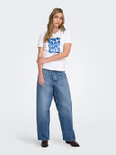 ONLKITA LIFE REG S/S PRINT TOP  NOOS 15367568