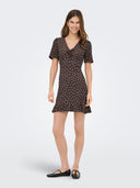 ONLMOLLY S/S V-NECK DRESS JRS NOOS 15371873