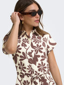 ONLLEILA C/S STRING SHIRT DRES S WVN 15371480