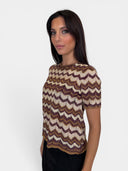 ONLASTER SS GLITTER O-NECK TEE  KNT 15369998