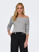 ONLKATIA LS OFF SHOULDER KNT N CA 15311830