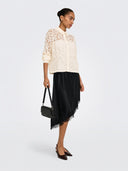 ONLBIRUN L/S LACE SHIRT WVN 15380416