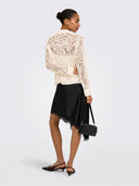 ONLBIRUN L/S LACE SHIRT WVN 15380416