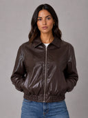 JDYABBY FAUX LEATHER JACKET OT W SGO 15379883