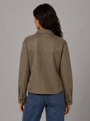 ONLINDI-MIRA L/S FAUX SUEDE SH IRT CC PNT 15376860