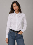 ONLEVORA AIDA L/S EMBELL SHIRT  WVN 15376890