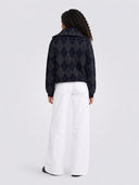 ONLMAROON LS ZIP COLLAR CARDIG AN KNT 15358211