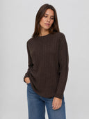 ONLTESSIE LS SLIT O-NECK CS KN T 15379046