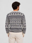 JPRBLUCLARK KNIT PATTERN CREW NECK 12301778