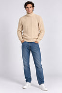 JPRBLUCALLUM CABLE KNIT ROLL N ECK 12299948