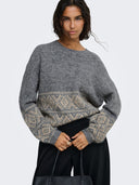 JDYDINA L/S ON FAROE ISLAND PU LLOVE KNT 15379810