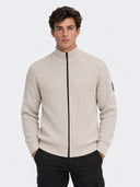 JJCLEVELAND KNIT ZIP CARDIGAN 12298551