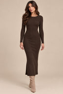 ONLASTA LS O-NECK DRESS EX KNT 15373788