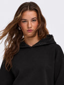 ONLFLAME L/S O-NECK HOOD LACE SWT 15383216