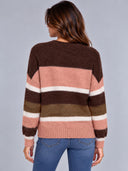 JDYZOEY LIFE L/S ON COLORBLOCK  PULL KNT 15359620