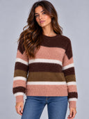 JDYZOEY LIFE L/S ON COLORBLOCK  PULL KNT 15359620