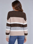 JDYZOEY LIFE L/S ON COLORBLOCK  PULL KNT 15359620