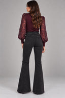ONLJUICY GLITTER HW FLARE DNM MAE 15362430