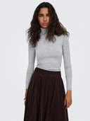 ONLGLAMOUR L/S ROLL-NECK TOP J RS NOOS 15380914
