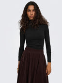 ONLGLAMOUR L/S ROLL-NECK TOP J RS NOOS 15380914
