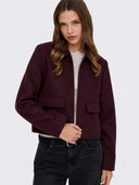 ONLVELA ZIP SHORT JACKET OTW N OOS 15359339