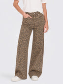 ONLMADISON HW WIDE ANIMAL PANT  CC PNT 15355777