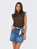 JDYLOTAS S/L LACE TOP JRS NOOS 15371696