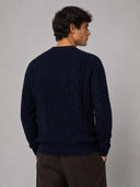 JPRBLUCALLUM CABLE KNIT CREW N ECK 12299945