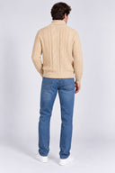 JPRBLUCALLUM CABLE KNIT SHAWL NECK 12299949
