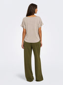 JDYFIFI S/S TOP  WVN NOOS 15379643