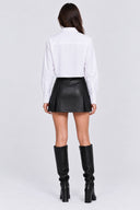 ONLNIELLA HW PLEAT FAUX LEATHE  SKIRT PNT 15378765