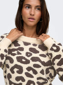 JDYLORRAINE ANIMAL L/S PULLOVE R KNT NOOS 15292890