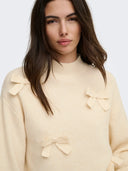 ONLLISA LS BOW PULLOVER KNT NO OS 15366920